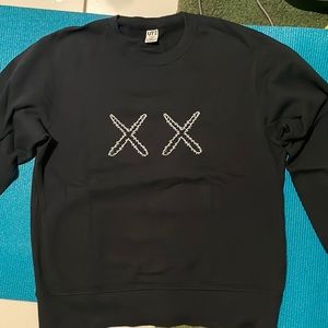Kaws Sesame Street Black Crewneck Sweater. Size Medium. Good condition